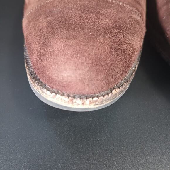 Salvatore Ferragamo Women's Flats Monk Strap Suede | 10 AAAA - Picture 6 of 16